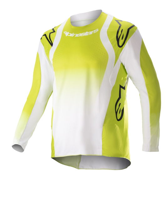 Детско мотокрос джърси ALPINESTARS RAC-PUSH YL/WT