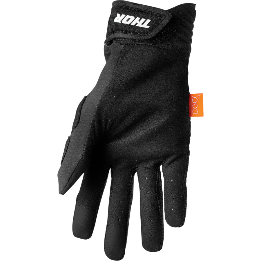Мотокрос ръкавици THOR REBOUND BLACK/WHITE