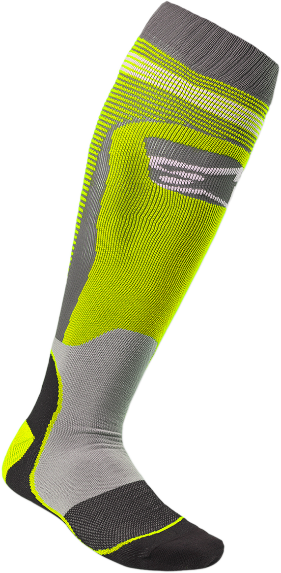 Термо чорапи ALPINESTARS MX PLUS1 YELLOW/GRAY