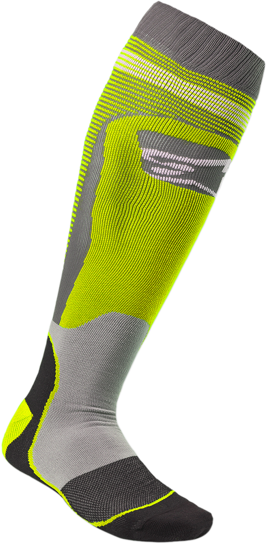Термо чорапи ALPINESTARS MX PLUS1 YELLOW/GRAY