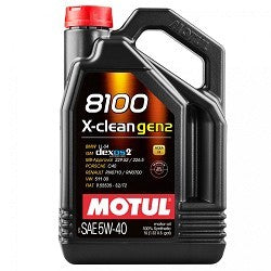 Motul 8100 X-CLEAN GEN2 5W40-5L автомобилно масло