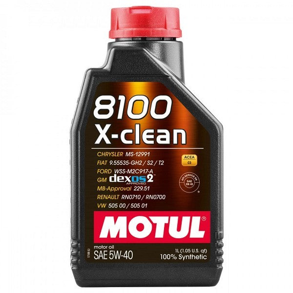 MOTUL 8100 X-CLEAN 5W40-1L