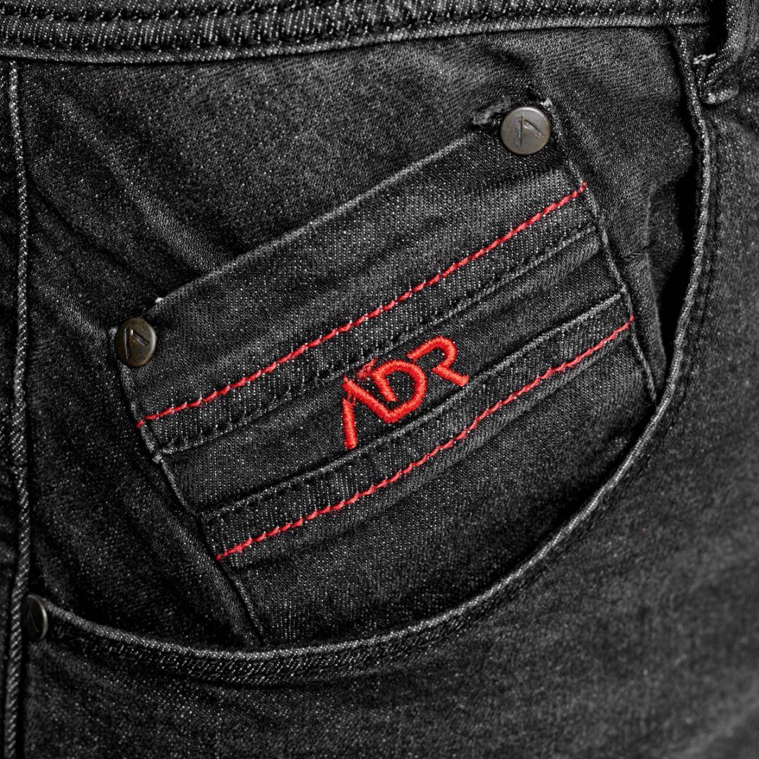 Дънки за мотор ADRENALINE ROCK BLACK