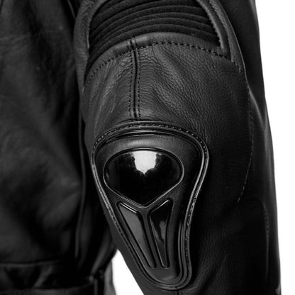 Кожено мото яке ADRENALINE SYMETRIC BLACK
