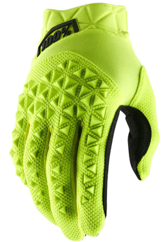 Мотокрос ръкавици 100% AIRMATIC YELLOW/BLACK