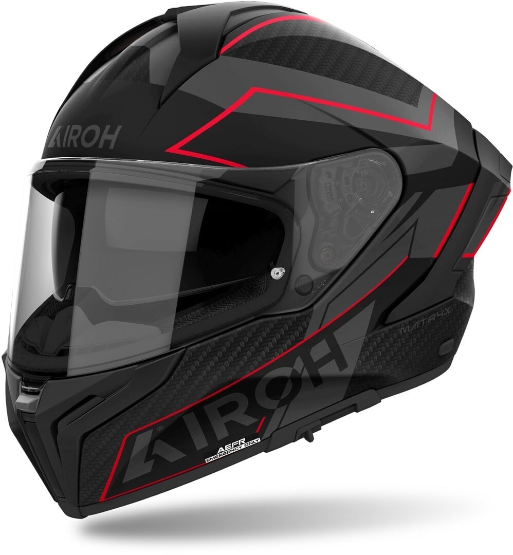 Шосейна каска AIROH MATRYX SENTINEL RED MATT