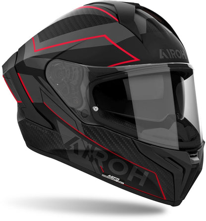 Шосейна каска AIROH MATRYX SENTINEL RED MATT