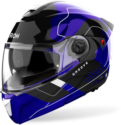 Модуларна каска AIROH SPECKTRE GROOVE BLUE