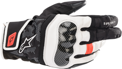 Мото ръкавици ALPINESTARS SMX-Z DRYSTAR Black/White/Red Fluo