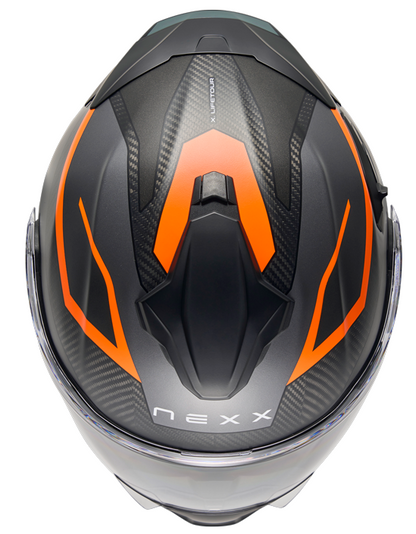 Каска NEXX X.LIFETOUR FLIP UP PRO MILE ORANGE GRAY
