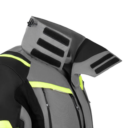 Текстилно мото яке SECA ARRAKIS III TITANIUM/NEON YELLOW