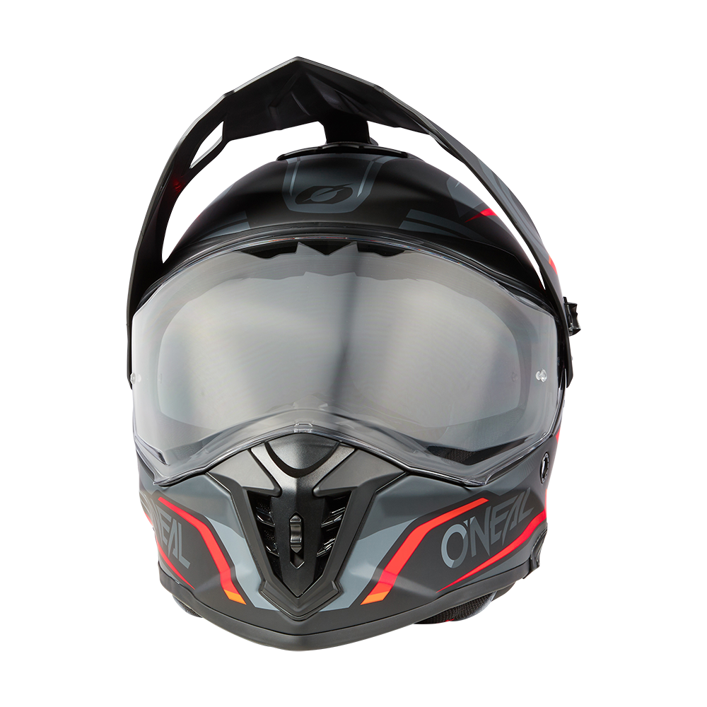 Каска O'NEAL A-SRS SPIKE BLACK/GRAY/RED