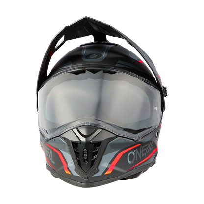 Каска O'NEAL A-SRS SPIKE BLACK/GRAY/RED