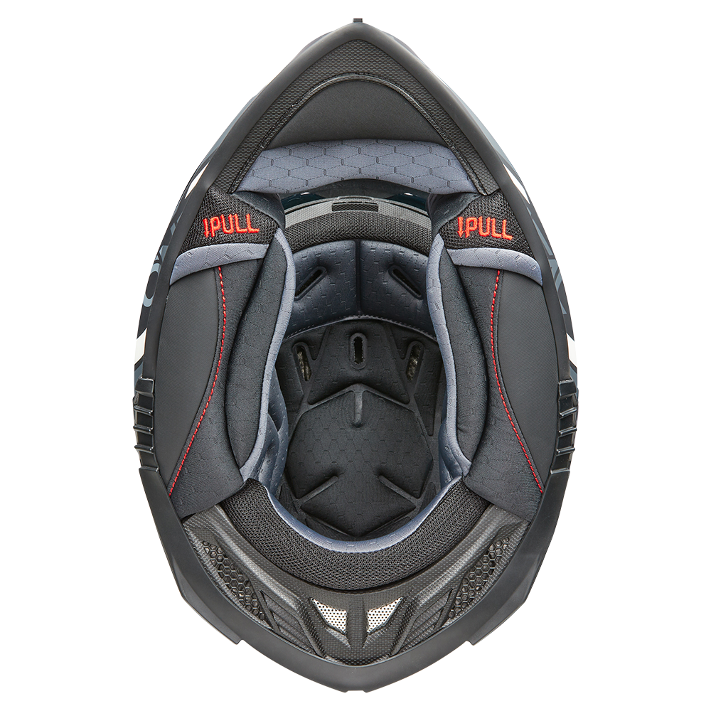 Каска O'NEAL A-SRS SPIKE BLACK/GRAY/RED