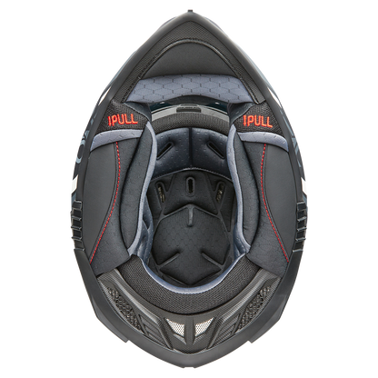 Каска O'NEAL A-SRS SPIKE BLACK/GRAY/WHITE