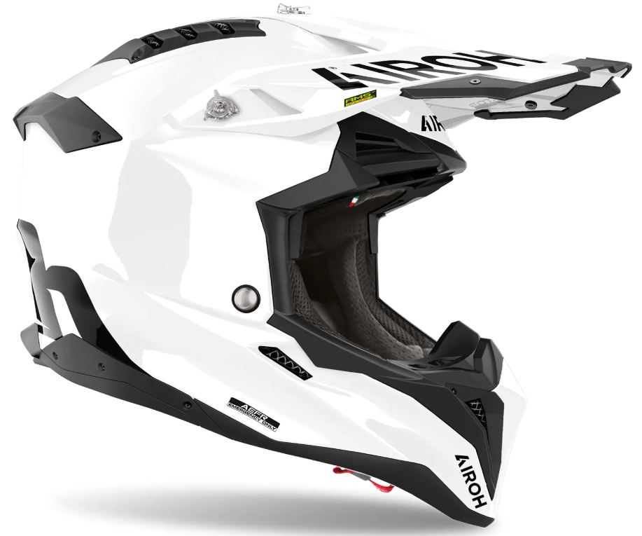 Каска AIROH AVIATOR 3 WHITE GLOSS