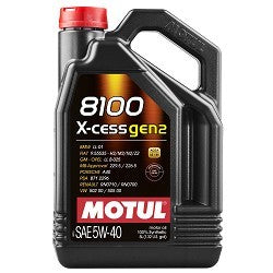 Motul 8100 X-CESS GEN2 5W40-5L автомобилно масло