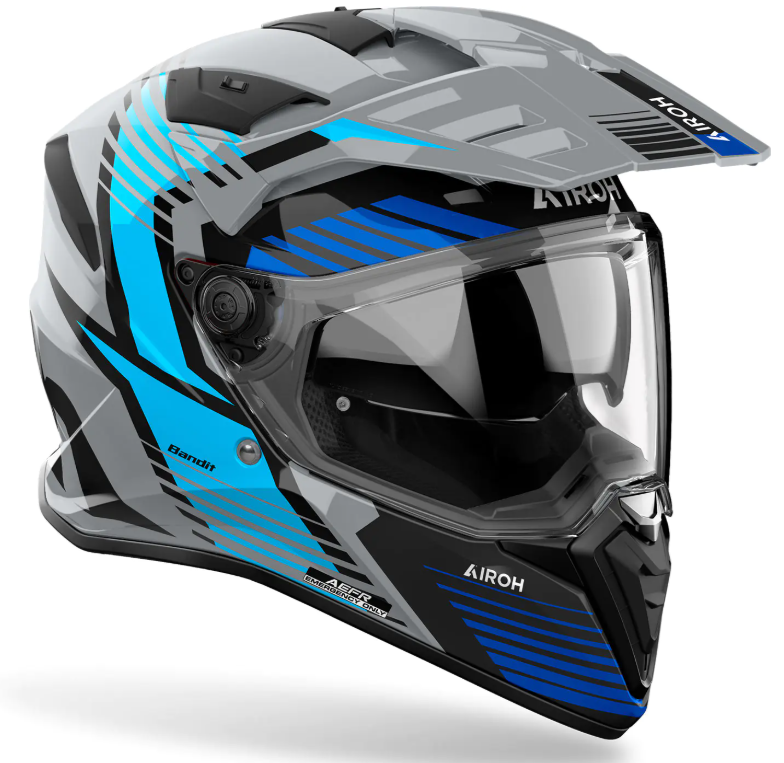 Каска AIROH BANDIT SPICY BLUE GLOSS