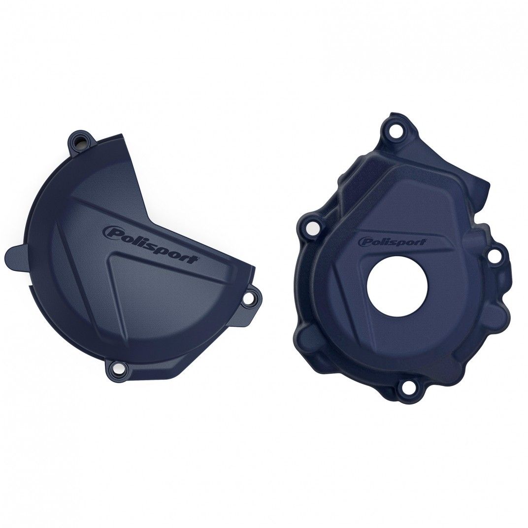 Комплект предпазители за двигател KTM SXF/XCF 250/350 HUSQ FC 250/350 2016-22 BLUE