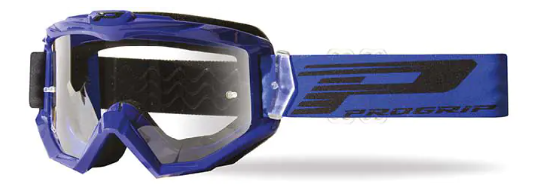 Мотокрос очила PROGRIP 3201 BLUE CLEAR