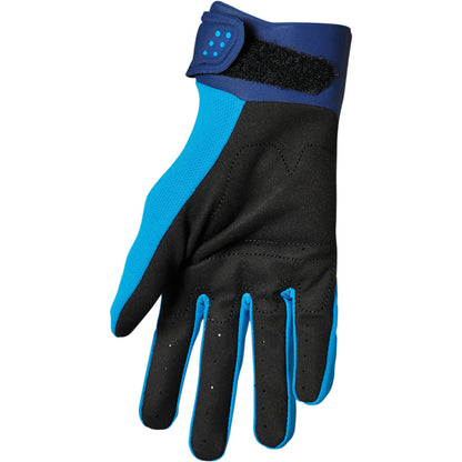 Детски мотокрос ръкавици THOR YOUTH SPECTRUM BLUE/NAVY