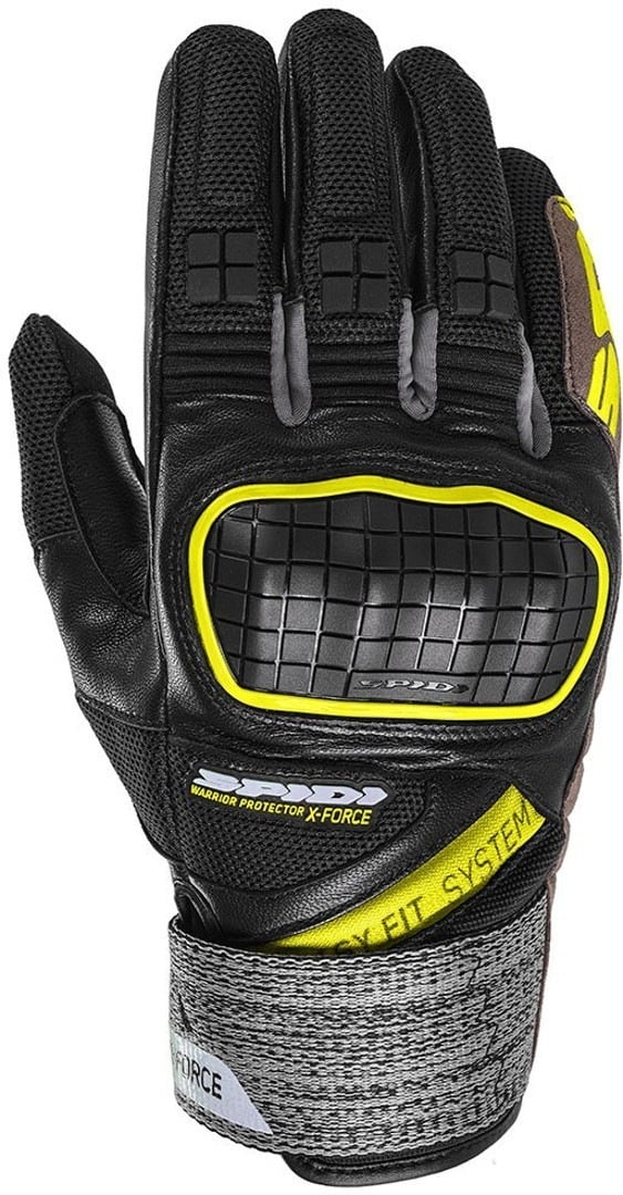 Мото ръкавици SPIDI X-FORCE BLACK/FLUO