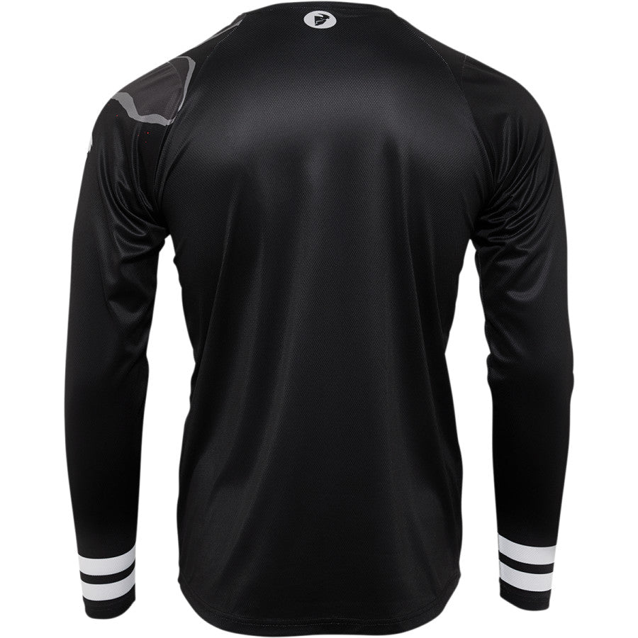 Вело джърси THOR ASSIST BANGER LONG SLEEVE BLACK