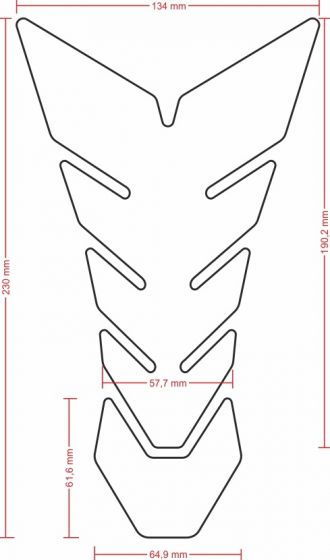 Протектор за резервоар ONEDESIGN CGBE19P/PR3489