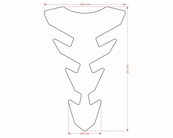 Протектор за резервоар ONEDESIGN CGEXS64P/PR3486