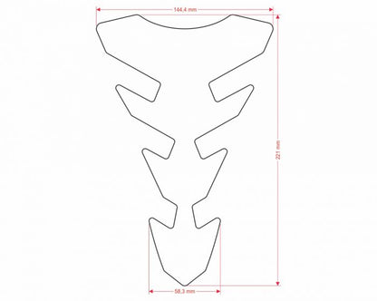 Протектор за резервоар ONEDESIGN CGEXS71BP/PR3483