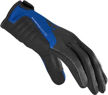 Теткстилни мото ръкавици SPIDI CTS-1 BLACK/BLUE