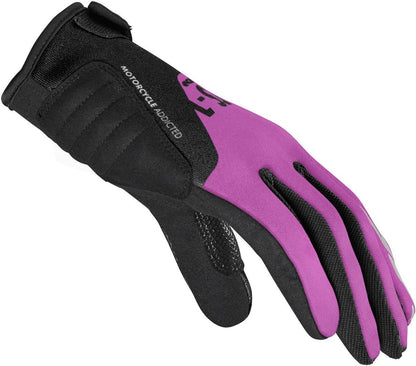 Дамски мото ръкавици SPIDI CTS-1 Black/Fuchsia