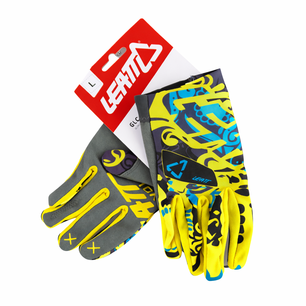 LEATT ендуро ръкавици GPX MX жълти