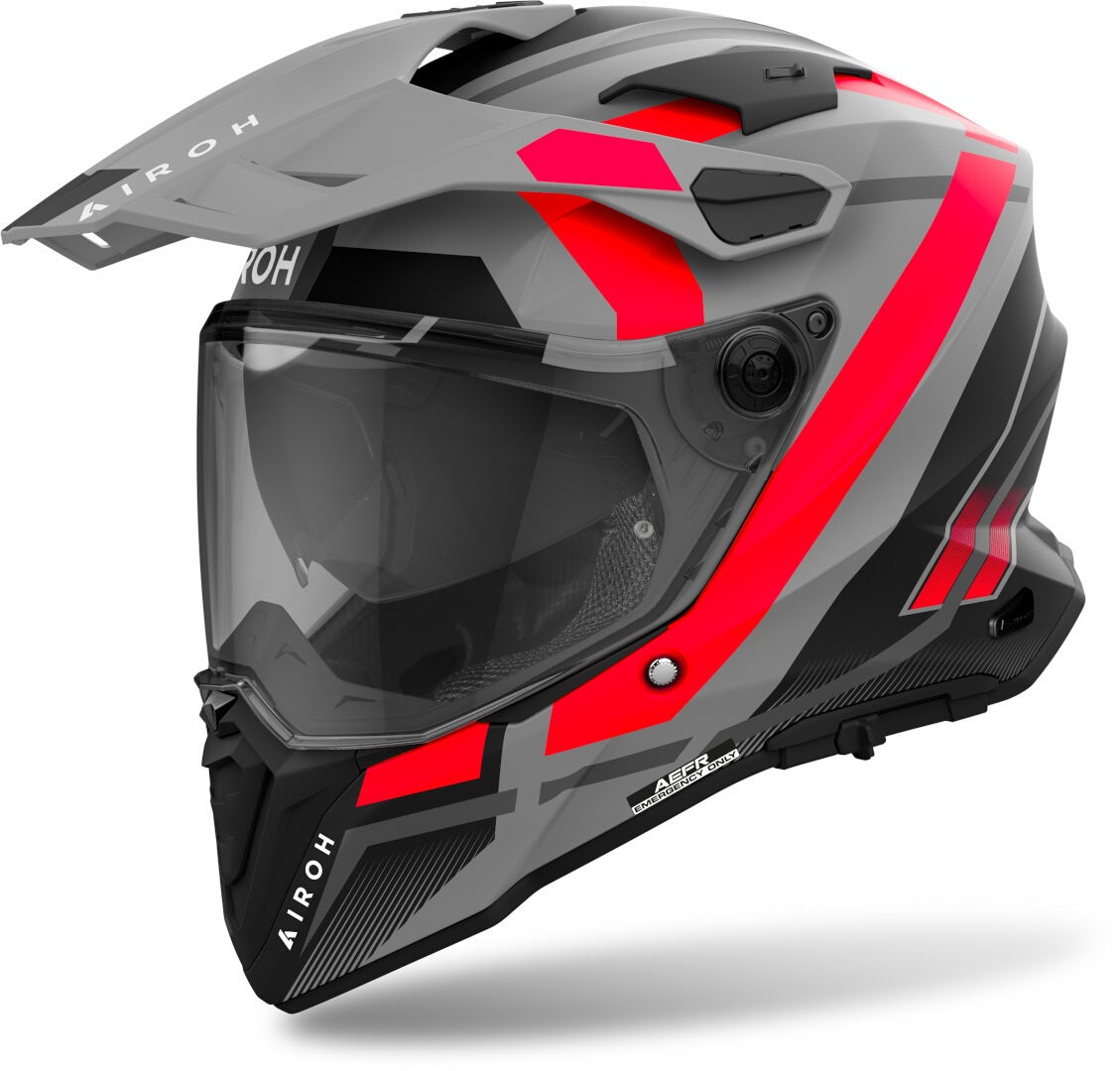 Каска AIROH COMMANDER 2 MAVIC ORANGE MATT