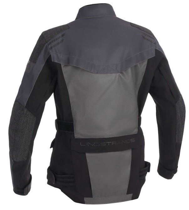 Текстилно мото яке Lindstrands Storbo Graphite Dark Grey Black
