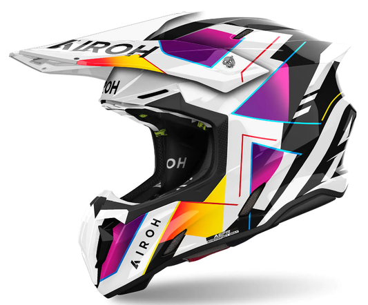 Мотокрос каска AIROH TWIST 3 RAINBOW GLOSS