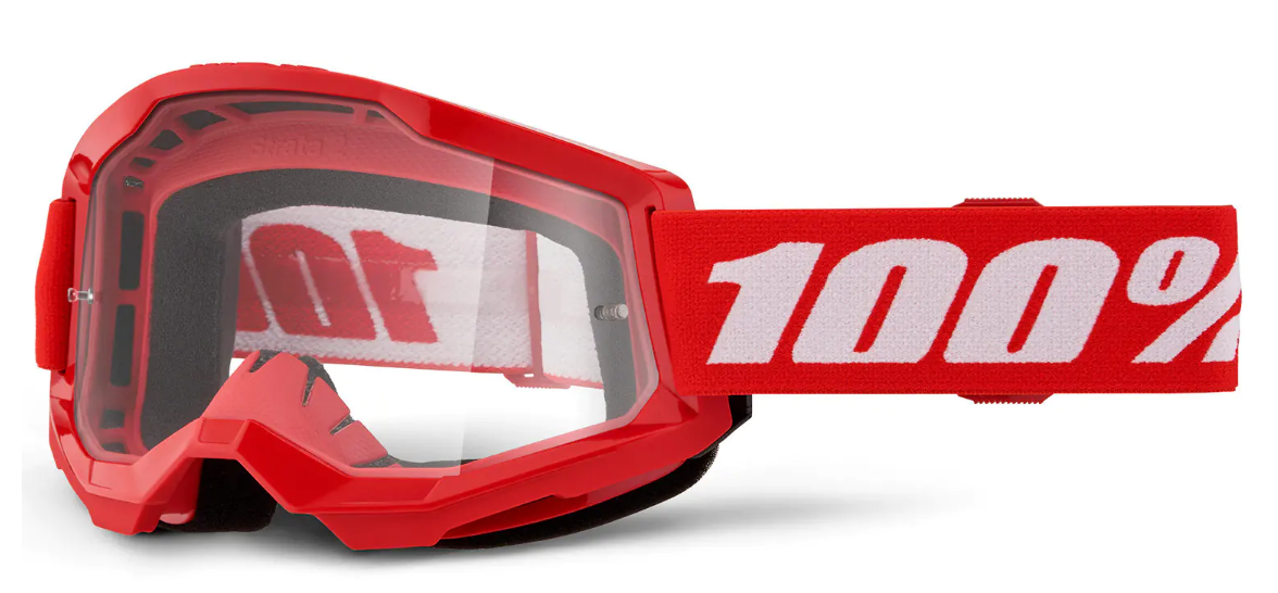 Мотокрос очила 100% STRATA2 RED 24