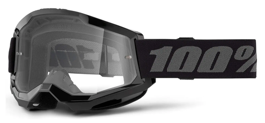 Мотокрос очила 100% STRATA2 BLACK 24