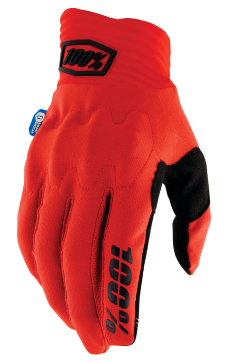 Мотокрос ръкавици 100% COGNITO SMART SHOCK RED