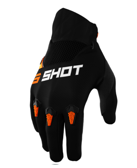 Детски мотокрос ръкавици Shot Devo Orange