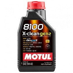 Motul 8100 X-CLEAN GEN2 5W40-1L автомобилно масло
