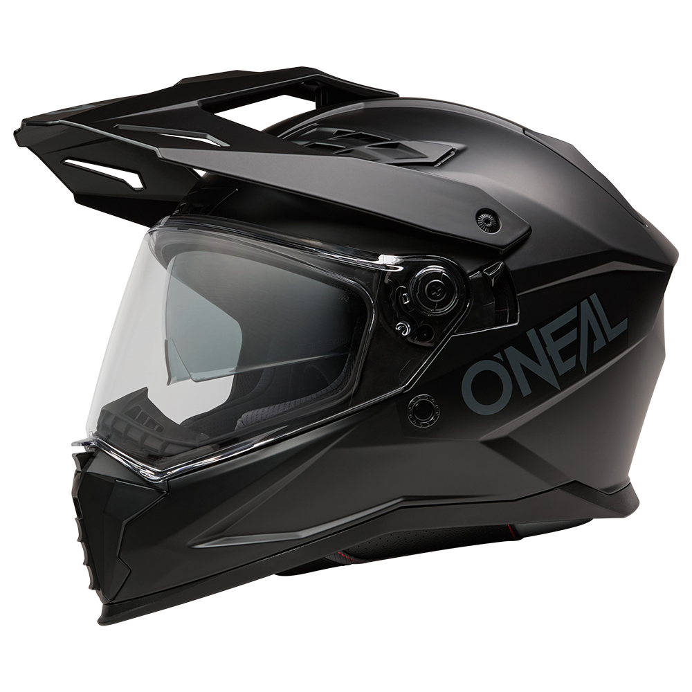 Ендуро каска O'NEAL D-SRS SOLID BLACK V.26