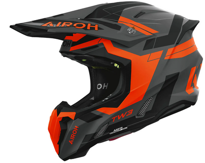 Мотокрос каска AIROH TWIST 3 DYNASTY ORANGE MATT