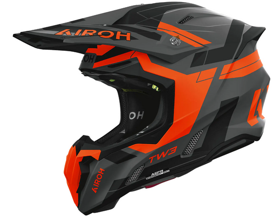 Мотокрос каска AIROH TWIST 3 DYNASTY ORANGE MATT