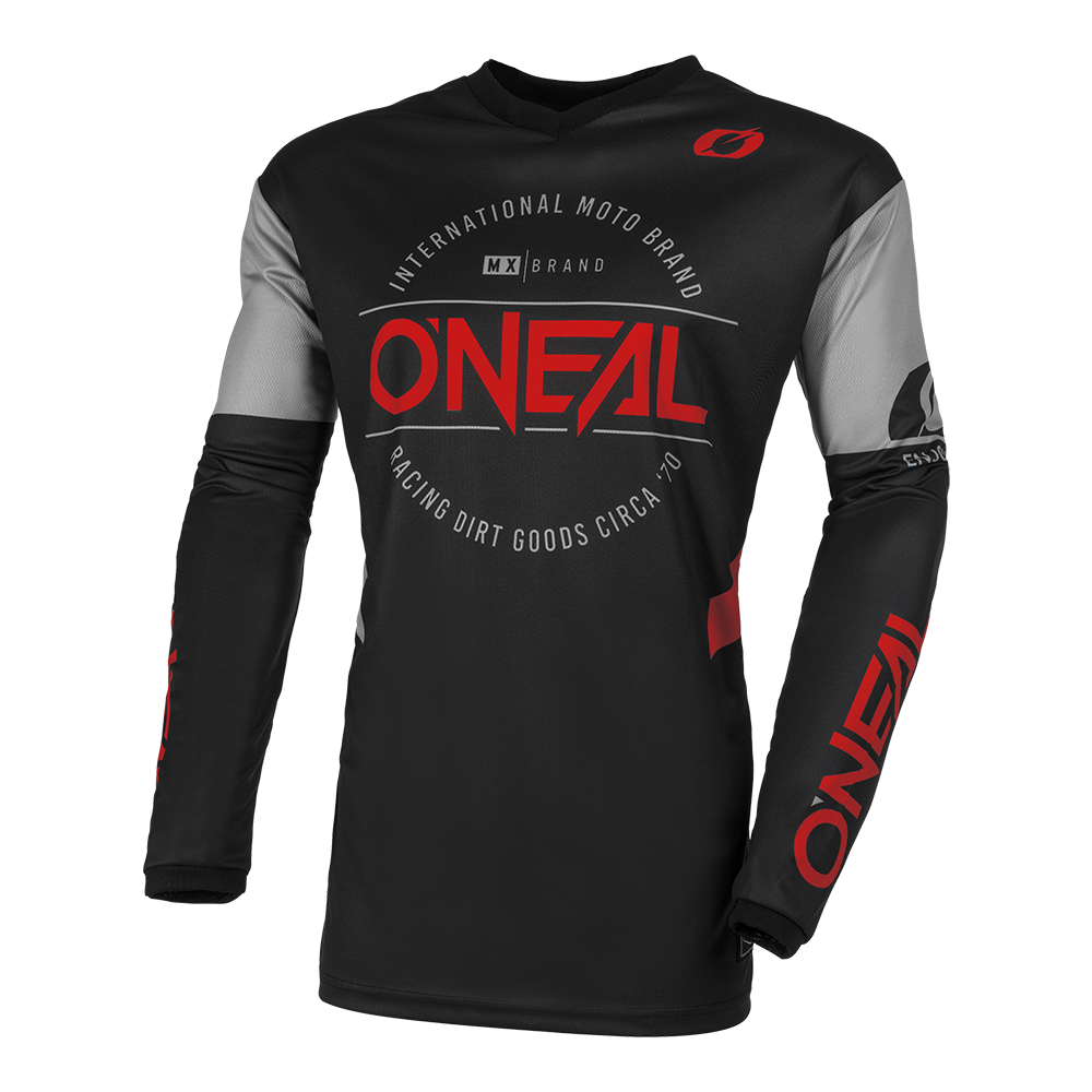 Мотокрос блуза O'NEAL ELEMENT BRAND V.23 BLACK/RED