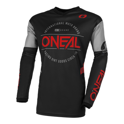 Мотокрос блуза O'NEAL ELEMENT BRAND V.23 BLACK/RED