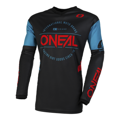 Мотокрос блуза O'NEAL ELEMENT BRAND V.23 BLACK/BLUE