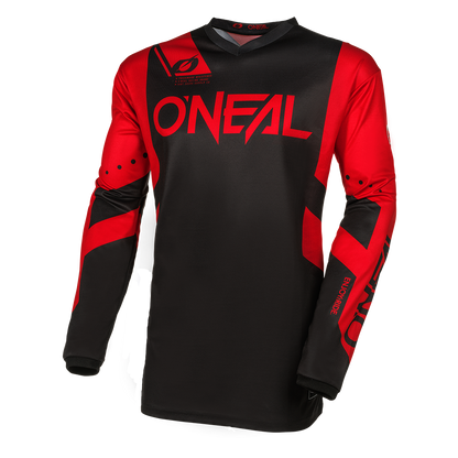 Мотокрос блуза O`NEAL ELEMENT RACEWEAR BLACK/RED V.24