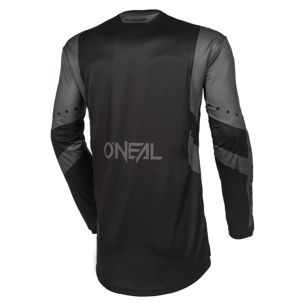Мотокрос блуза O`NEAL ELEMENT RACEWEAR BLACK/GRAY V.24