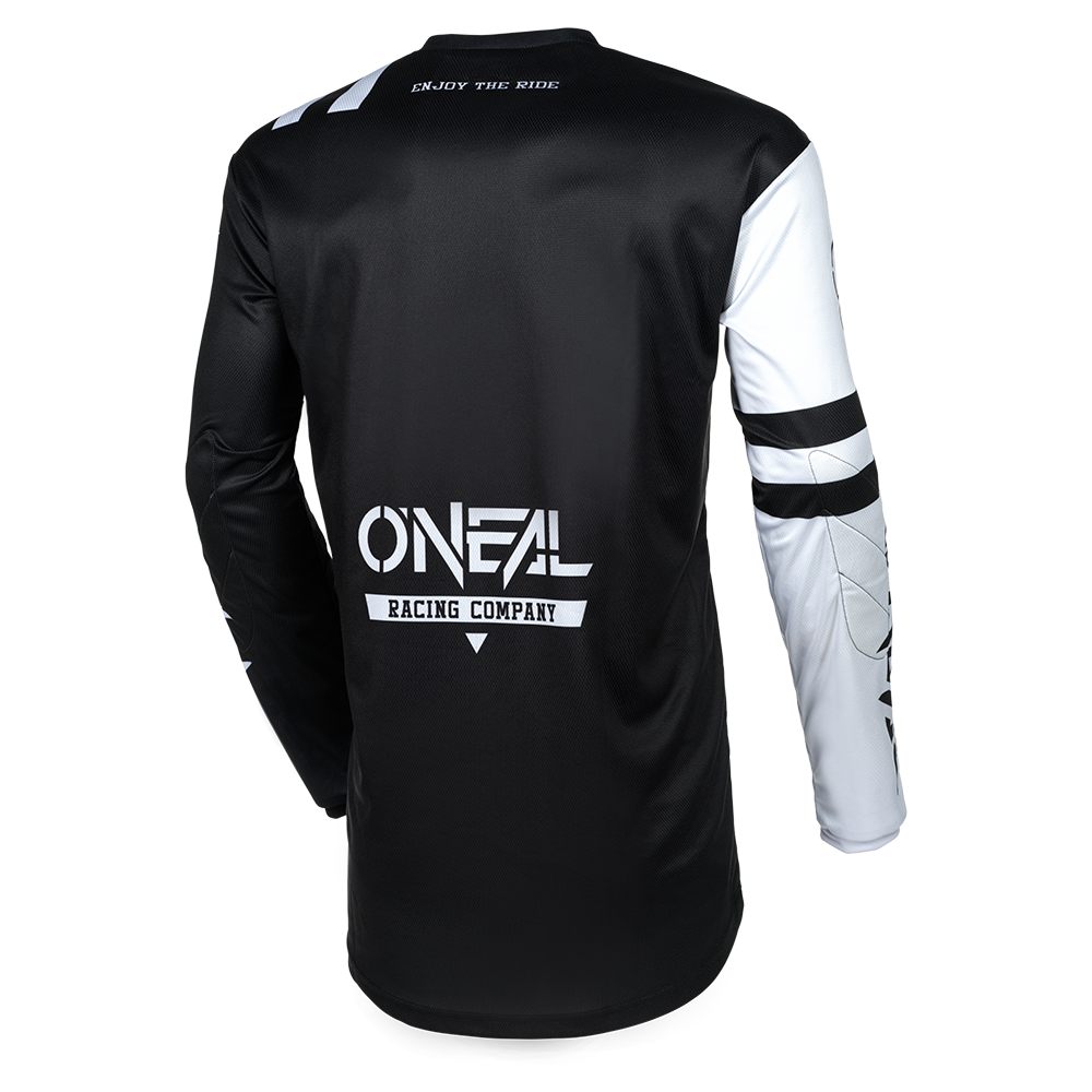 Мотокрос блуза O`NEAL ELEMENT WARHAWK BLACK/WHITE